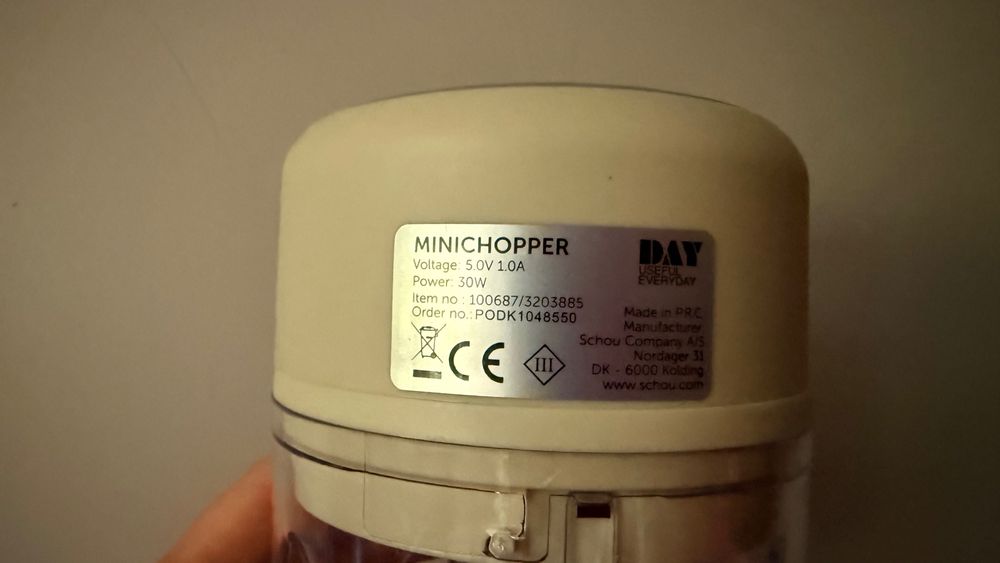 Bezprzewodowy mini rozdrabniacz