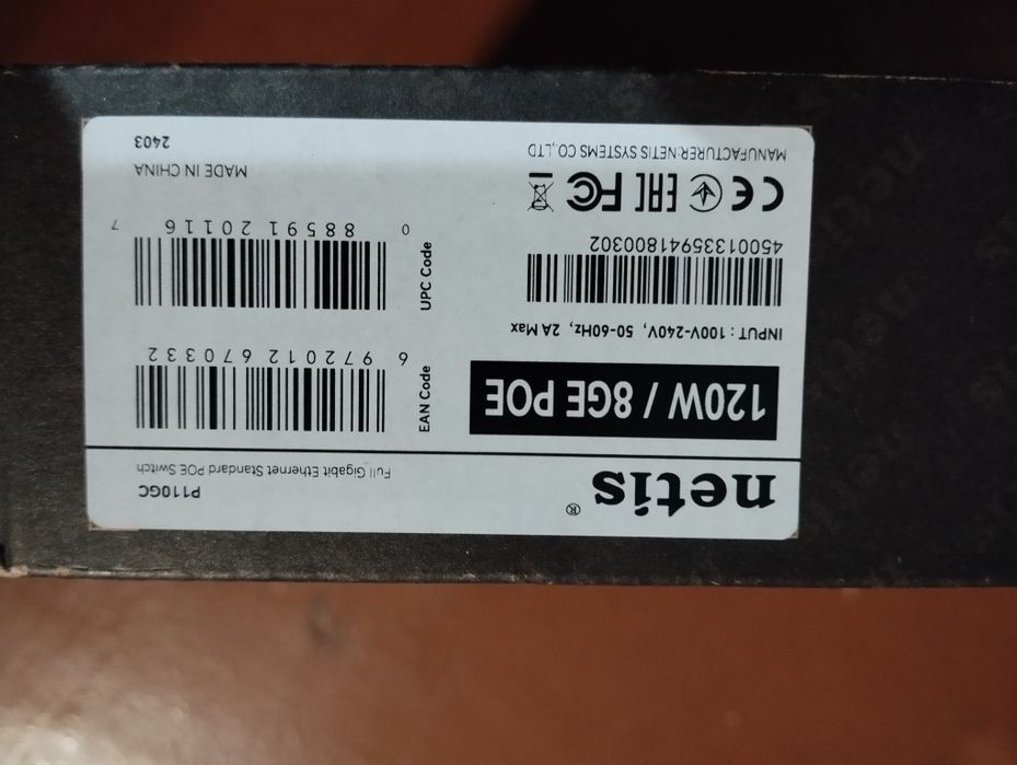 PoE коммутатор Netis P110GC