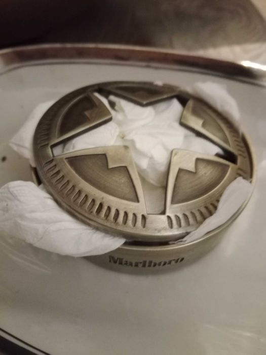 Popielniczka Marlboro ze stali nierdzewnej