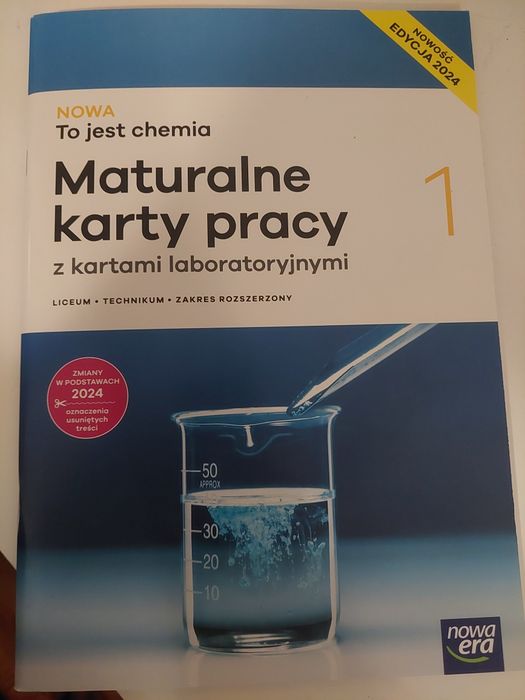 Maturalne karty pracy nowa to jest chemia