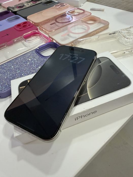 Iphone 16 pro cinza