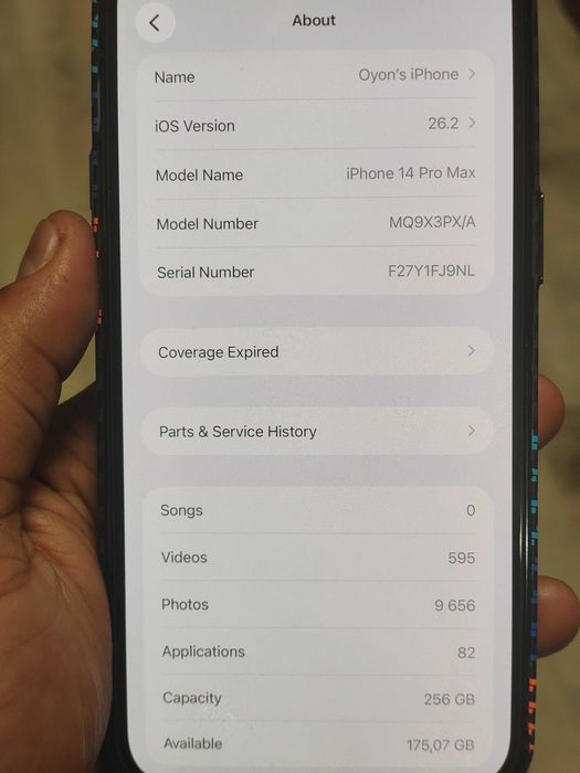 iPhone 14 pro Max 256gb