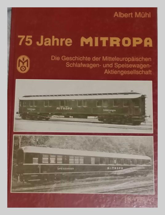 Kolejnictwo Mitropa album wagony Adolf Hitler