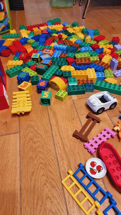 ***Klocki lego duplo wielki  zestaw oraz pudełko ***