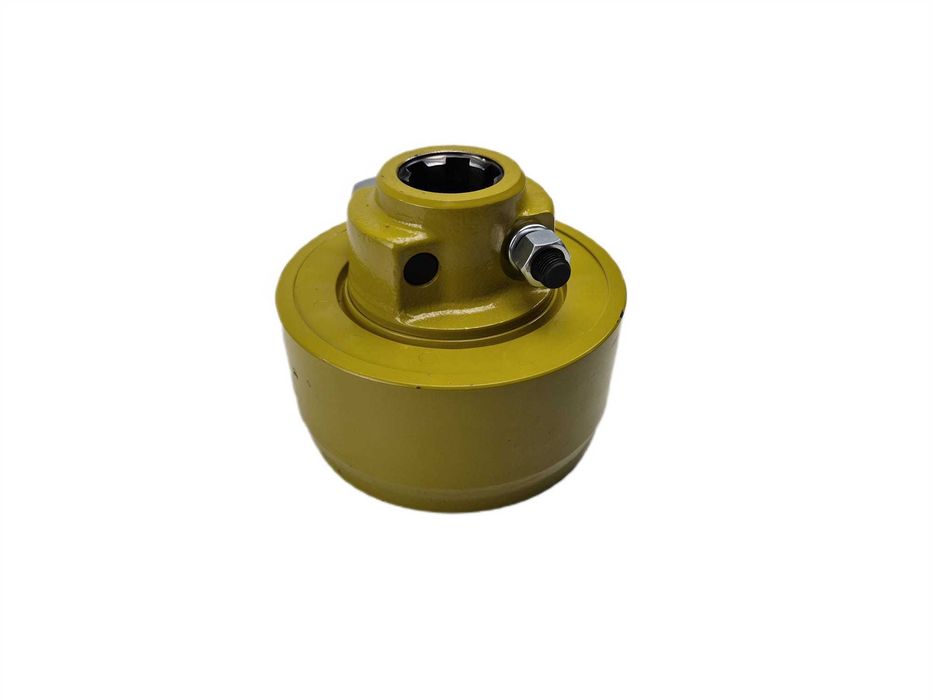 Sprzęgło automatyczne 2500 Nm do przyczep samozbierających wyjście 6F 1 3/4" przykręcane do flanszy