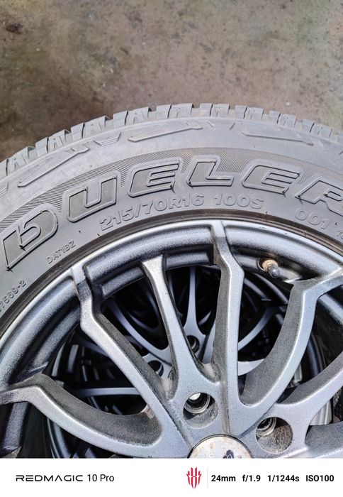 Шины 215/70/16 BRIDGESTSONE DUELER a/t