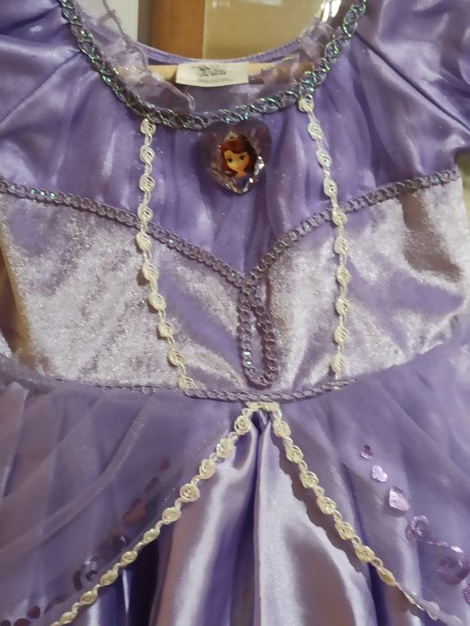 Vestido disfarce princesa Sofia