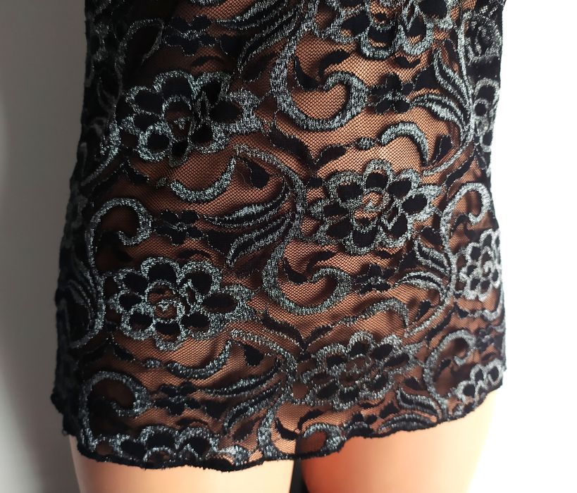 Imprezowa bluzka top Gina Tricot 33/36
