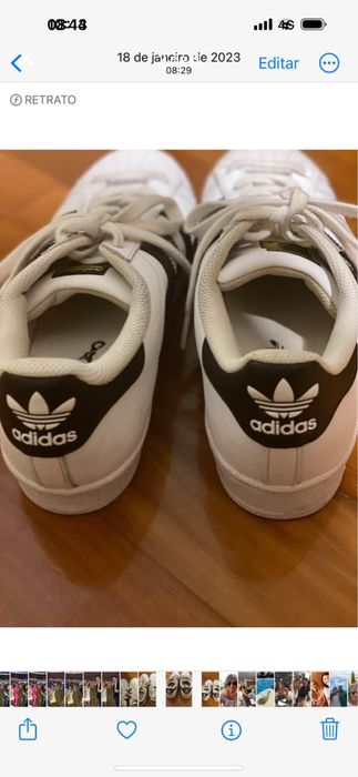 Vendo tenis ADIDAS SUPERSRAR -39 -unisexo
