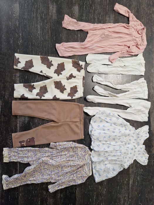 Paka ubrań dla dziewczynki rozmiar 92