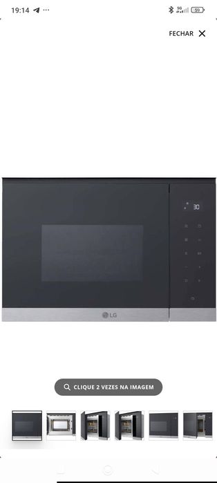 Microondas de embutir LG