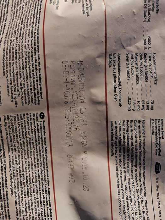 Happy Dog Sensible Lombardia 2,8kg nowa karma