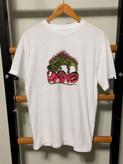 Vans Lizard on Fire T-Shirt – XL / 14+
