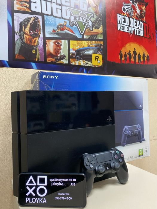 Магазин! PlayStation 4 FAT +100 ігор