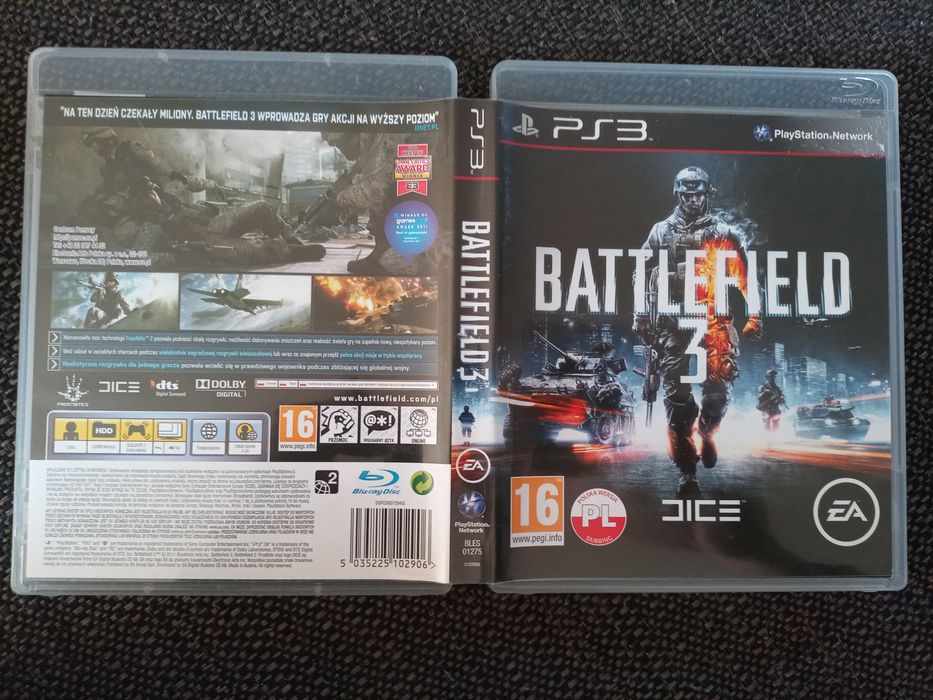 Battlefield 3 Gra Sony PlayStation 3 PS3 Gry