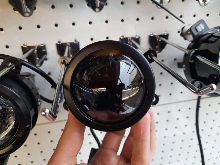 Універсальні протитуманні лінзи птф два режими біле/жовте