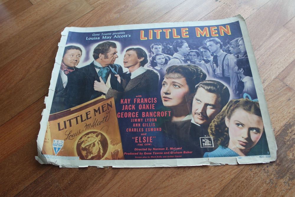 Cartaz de cinema antigo Litle Man