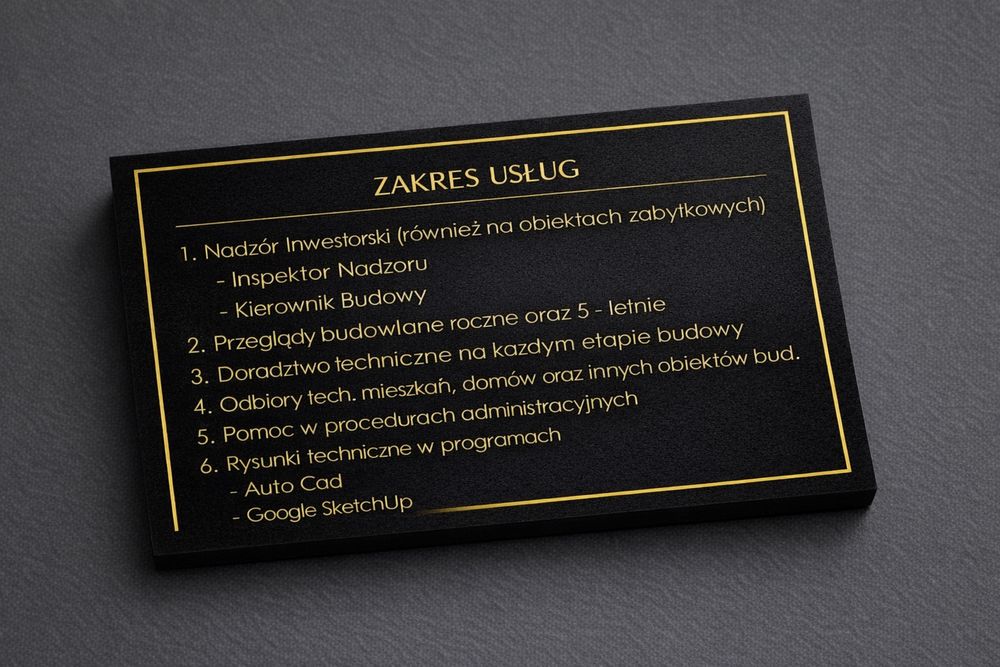 Kierownik Budowy - Inspektor Nadzoru - Rzeszów