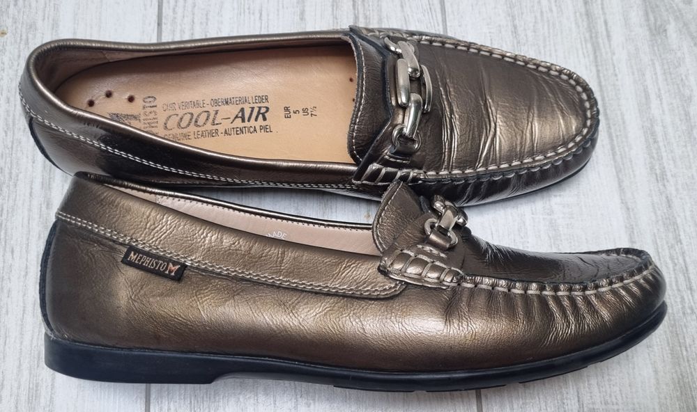 Skorzane Mokasyny Mephisto 37.5