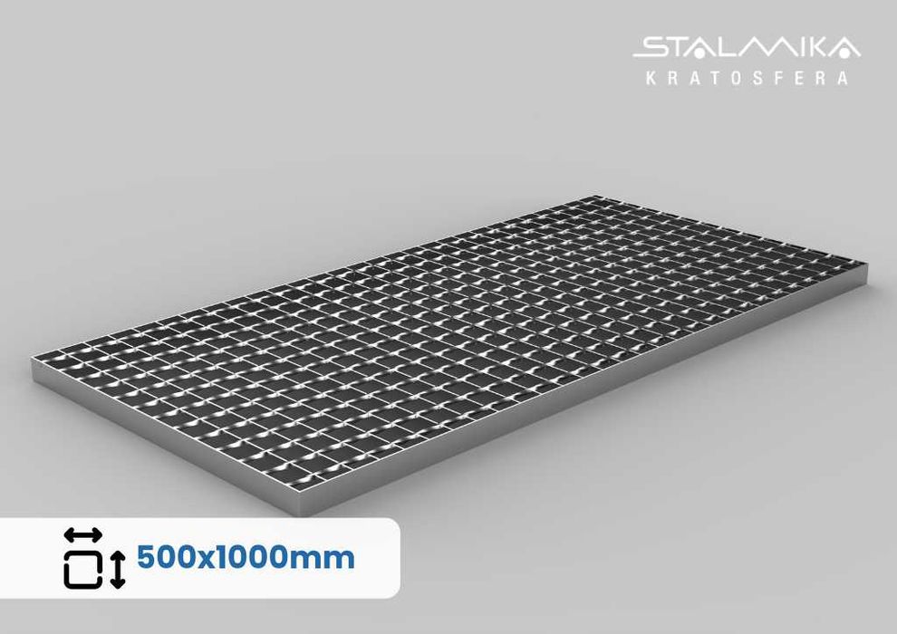 Krata pomostowa, WEMA, ocynkowana, 500x1000 mm (50x100 cm) i INNE