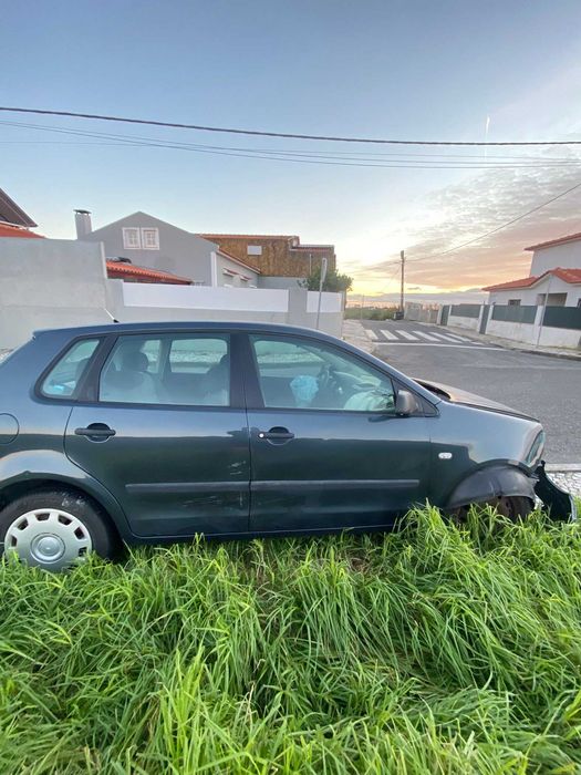 Polo Volkswagen acidentado