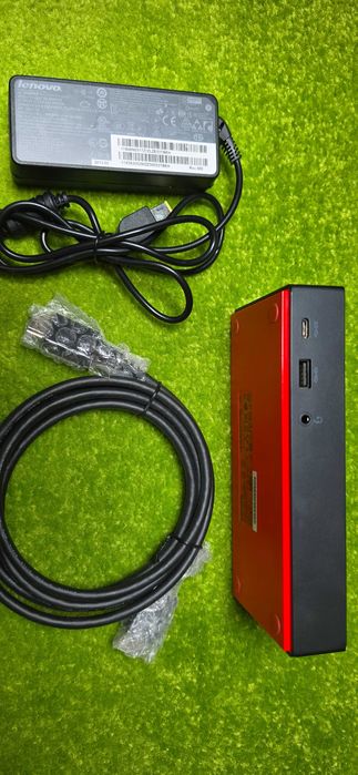 Stacja dokująca Lenovo ThinkPad USB-C Dock Gen 2 40AS 40AS0090EU + USB-C+mysz i zasialcz