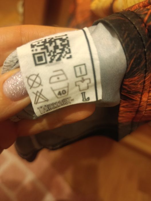 Męska koszulka / bluza z motywem LWA – efekt 3D, rozmiar L