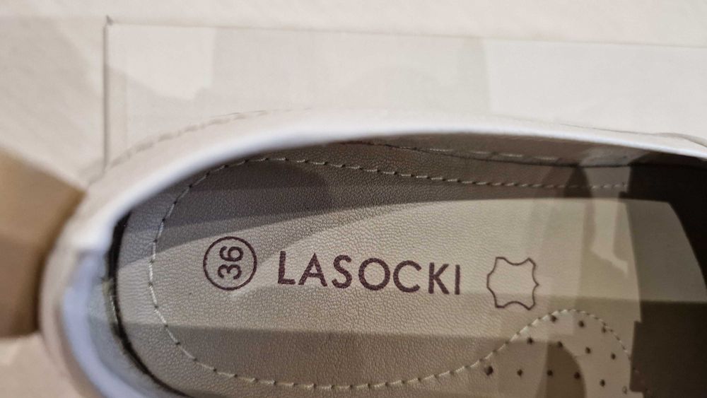 Skórzane półbuty rozm. 36