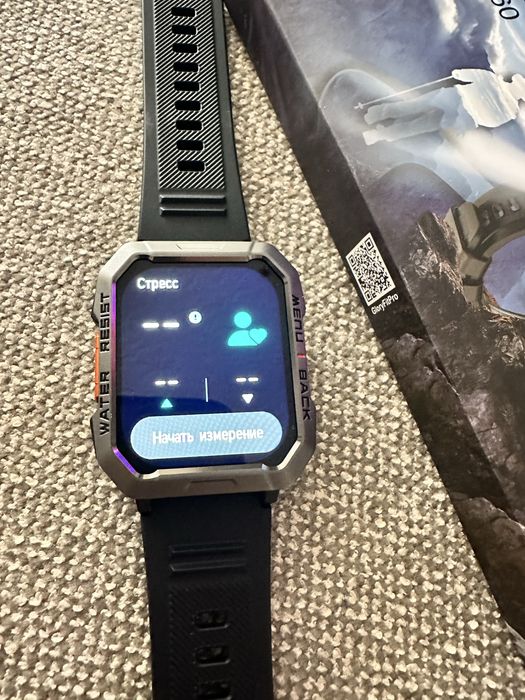 Смарт годинник з ліхтарем Blackview W60
