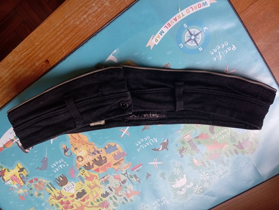 Calças para grávida da Salsa, tam. 42, 2 em 1