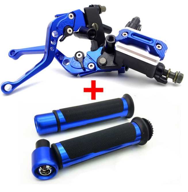 Pompa hamulcowa + Kamki sprzęgła i hamulca + Manetki + Ciężarki