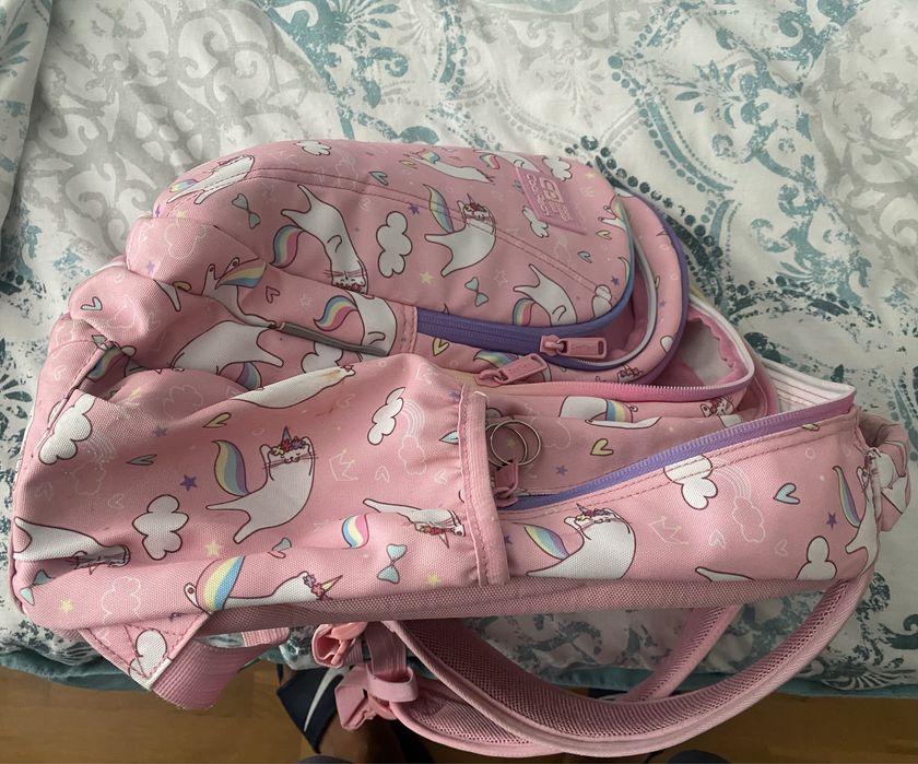 Plecak coolpack dla dziewynki stan bardzo dobry