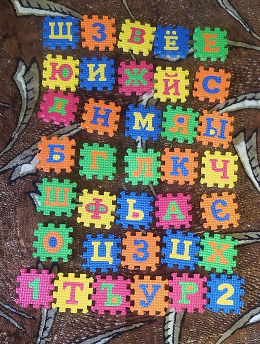 Коврик пазл мягкий