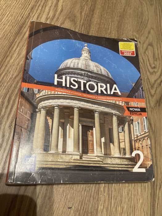 Podręcznik Historia dla liceum u technikum klasa 2
