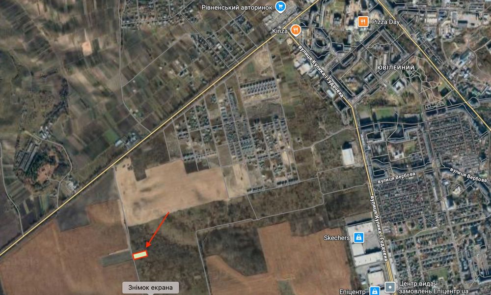 № Земельна ділянка  під житлову забудову мас. Макарова, площа 10 сот