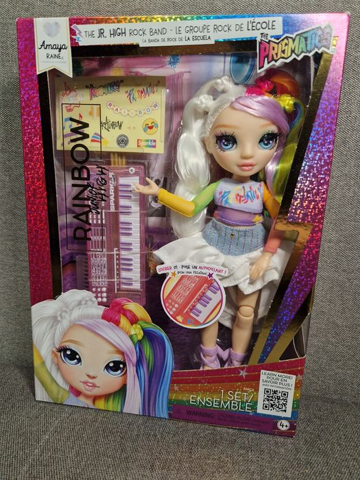 Лялька rainbow high Jr rock band Амайя Санні Белла Bella Sunny рок гурт