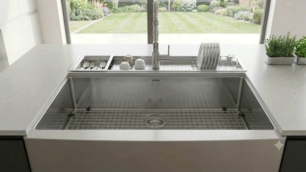 2x Calhas Escorredor Encastrar Rodi Exclusive 765 Inox (Novas / Seladas)