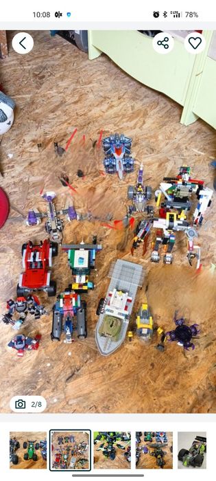 Klocki LEGO Ninjago ponad 10 zestawów