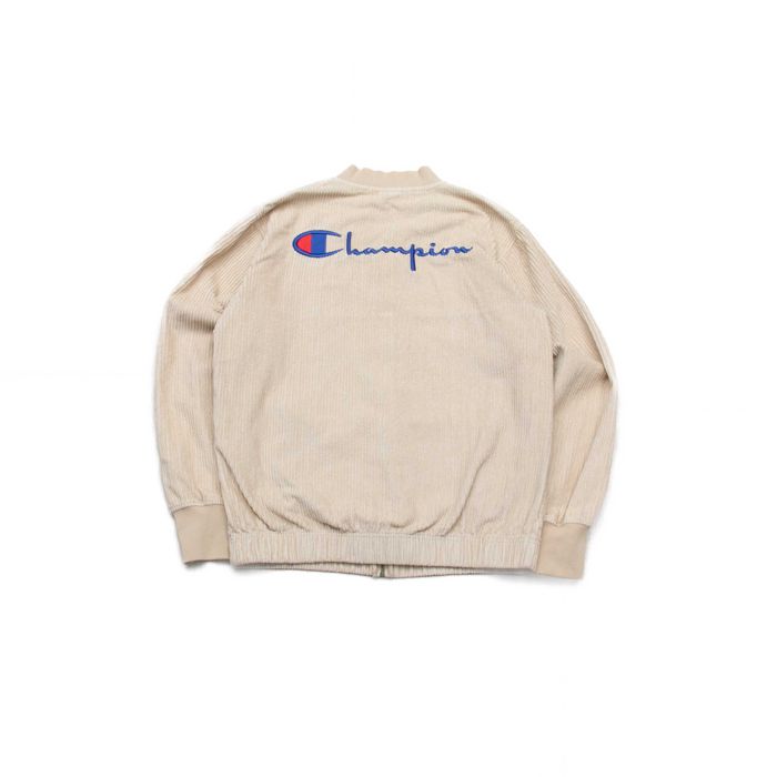 Champion Reverse Weave Bomber bluza sztruksowa rozpinana M