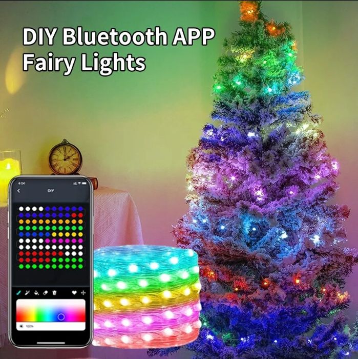 Lampki choinkowe LED USB