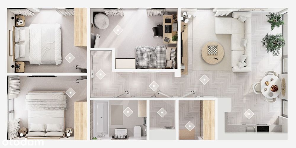 Czaplinek Park etap II dom parterowy 76,5 m² dom 19 - Widok 5