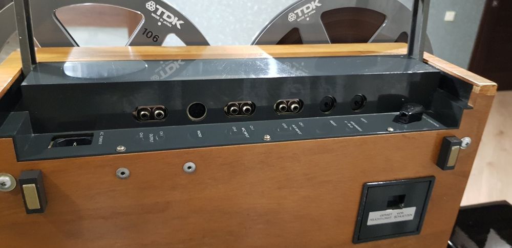 Revox A-77 сквозной канал 19-38 скорость толстый тонвал