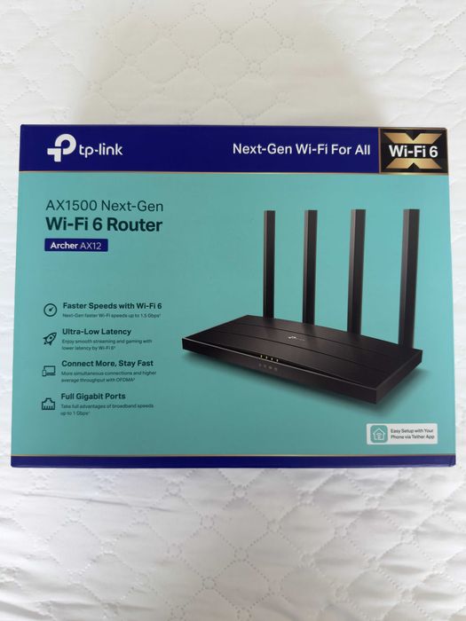 TP-LINK AX1500 Next-Gen Wi-Fi 6 Router
