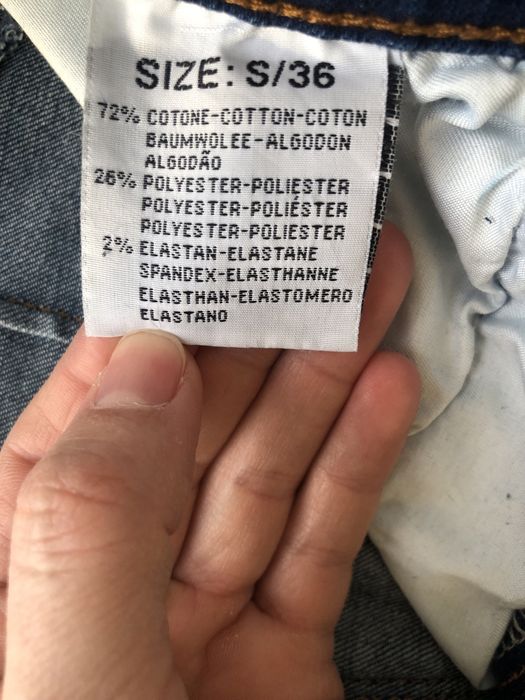 Calca de ganga azuis