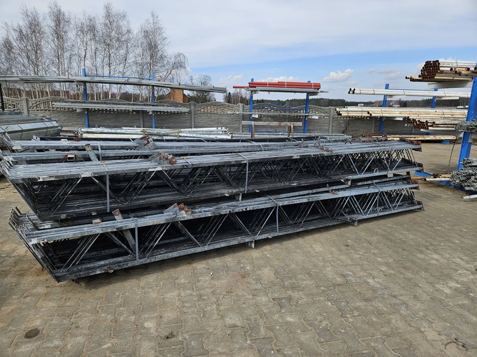 Kratownice dwuspadowe 8,2m bindry wiata, garaż, hala