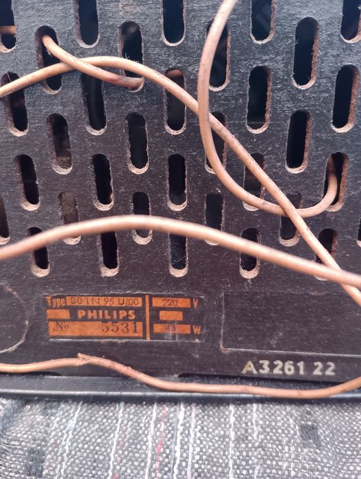 Radio Philips a válvulas