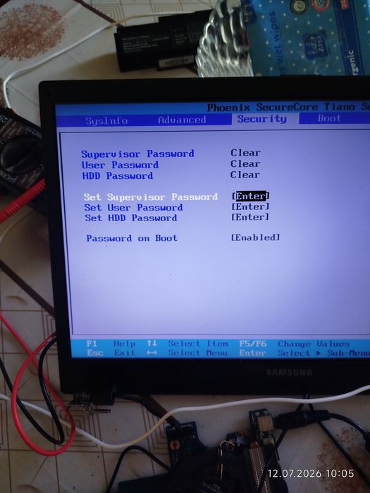 Материнська плата  Samsung 300v