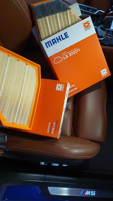 BMW ///M Filtry powietrza M5 M8 komplet