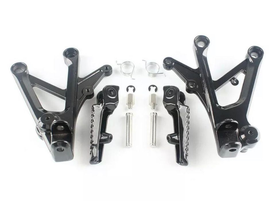 suporte pousa pés frontal CBR 600 f4 f4i f sport kit peseiras