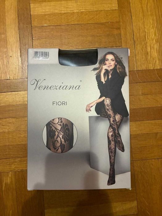 Rajstopy Veneziana M czarne